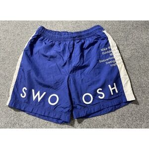 Nike‎ NSW Swoosh Men's Size Medium Woven 6" Shorts CJ4904-455 Blue